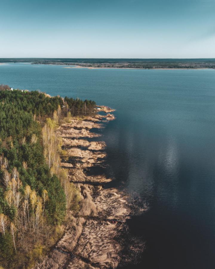 Вилла Lesna 21 Dom Polnoc Przy Zalew Siemianowka Luka Экстерьер фото
